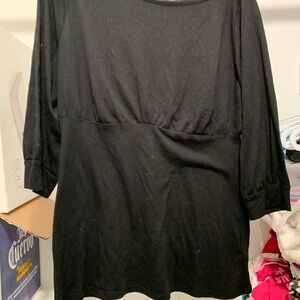 Elegant Black Women's Top